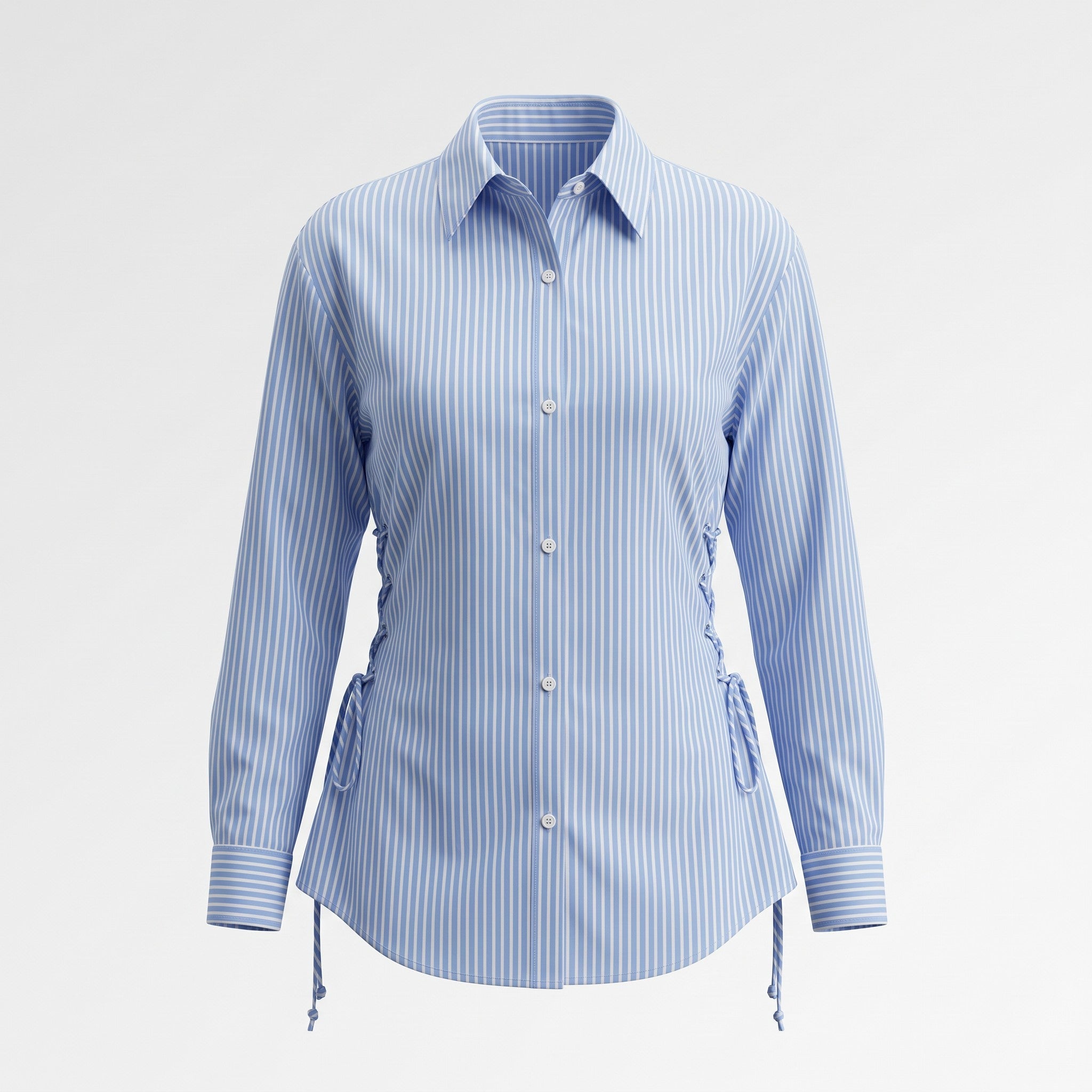 Side-Tie Shirt Dress