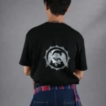 Estriø Black Tee - Male - Back